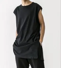 美品　UNITED ARROWS ノースリーブ　ロングT アメリカ製のサムネイル