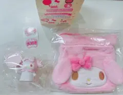 マイメロディ シークレットクリップ付きマスコット