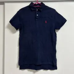 ポロシャツ　ラルフローレン　POLO XS メンズ　紺　ネイビー　半袖　夏