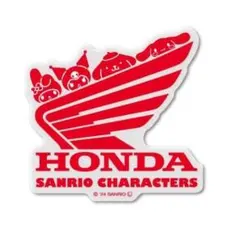 ステッカー ホンダウィング サンリオ コラボ クロミ マイメロ シナモロール