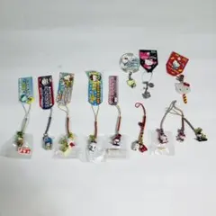 レトロ レア ハローキティーフレンズ ネックストラップ7種セット