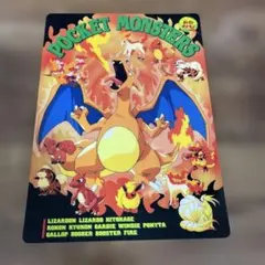 E*E様 ポケモン　ポケットモンスター　下敷き　リザードン　炎ポケモン　当時　初