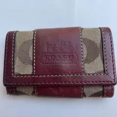 ★COACH★キーケース 6連 シグネチャー