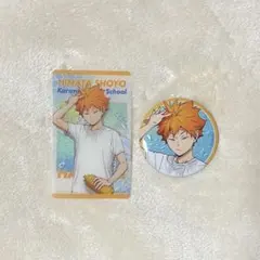 ハイキュー‼︎ クールダウン　アニメイトフェア　缶バッジ　日向翔陽　ひなた