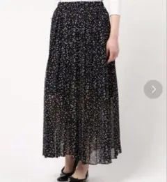 BEAUTY & YOUTH ドット柄ロングスカート Mサイズ