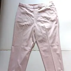 UNIQLO スマートスタイルアンクルパンツ L ピンク未使用品、タグ付き