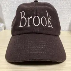 Brook キャップ ブラウン