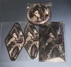 悪魔執事と黒い猫 あくねこ ユーハン 3周年 缶バッジ 特典 クリアカード