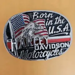 Harley Davidson 　BARON社製バックル美品