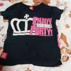 BABYDOLL Tシャツ 120cm ブラック