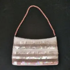 MONTE NEGRO パーティーバッグ　 ビーズ刺繍