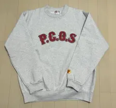 PORKCHOP ポークチョップ スウェット 裏起毛 M ライトグレー