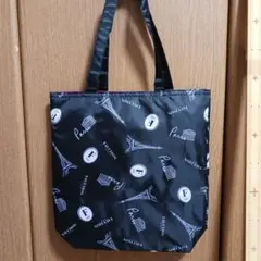 FAUCHON トートバッグ エッフェル塔 ブラック