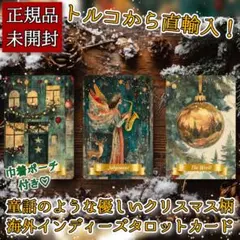 ✨2025新作✨絵本のような暖かみ✨特別な季節を彩るクリスマスタロットカード