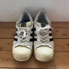 adidas Superstar ホワイト/ブラック スニーカー　27センチ