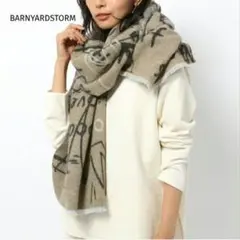 BARNYARDSTORMバンヤードストーム イタリア製ロングマフラーストール