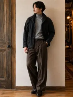 DENIME ドゥニーム ブラックデニム風ジャケットのサムネイル