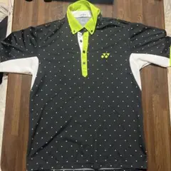 YONEX ドット柄 半袖ポロシャツ