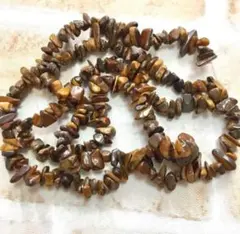 天然石　タイガーアイ　さざれ　連売り