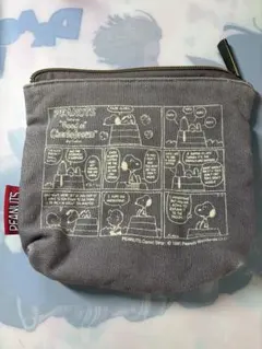 スヌーピー コミックデザイン ポーチ