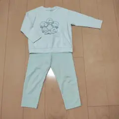 ユニクロ　UNIQLO　すみっコぐらし　パジャマ　グリーン　グリーン