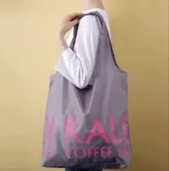 KALDI カルディ オリジナルエコバッグ アッシュグレー