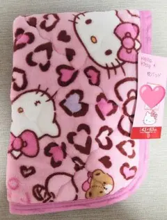 ハローキティ　ギャルキティ　ヒョウ柄　枕パッド