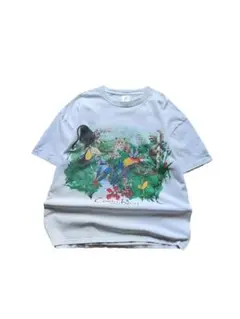90s アニマルプリント アート Tシャツ コスタリカのサムネイル