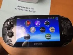 PS Vita PCH-1100 ブラック本体 動作品