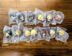 一番くじ 進撃の巨人 C賞 リヴァイ＆ちょこのっこ缶バッチフィギュア