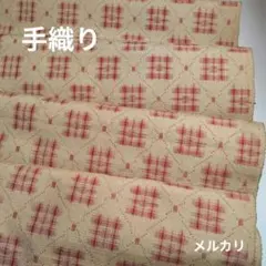 着物はぎれセット　正絹939　手織り紬　アンティーク　生地　古布　☆おまけ付き