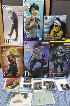 一番くじ ヒロアカ いつまでも手を差し伸べ続ける物語 フィギュアコンプ