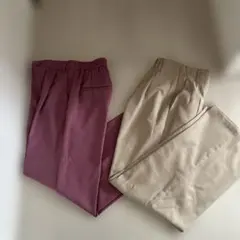 レディース パンツ 2点セット S スラックス まとめ売り