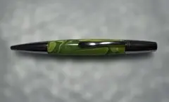 美品‼️MONTEVERDE 高級ボールペン グリーンマーブル模様のサムネイル