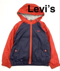 Levi's ネイビー赤110cm 0119フード付きジャケットのサムネイル