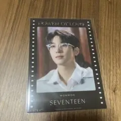 セブチ ウォヌ 映画 power of love パワラブ 特典 カード