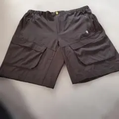 メンズ カーゴショートパンツ ブラックのサムネイル