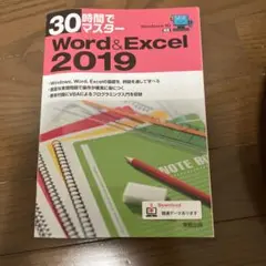 30時間でマスターWord & Excel 2019