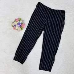 ユニクロカーゴパンツウエストゴムネイビー