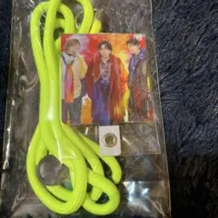 新品　Mrs. GREEN APPLE ネオンイエローショルダーストラップ