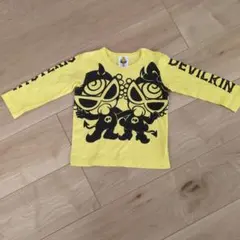 ヒステリックミニ/ ロングTシャツ/ 90サイズ /イエロー