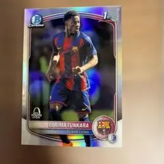 Topps Chrome エブリマ・トゥンカラ 1st Bowman バルセロナ