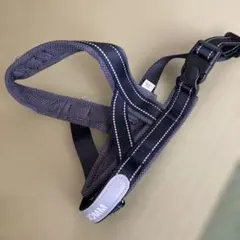 DUOMM メッシュハーネス XL グレー・ブラック わんちゃん　犬