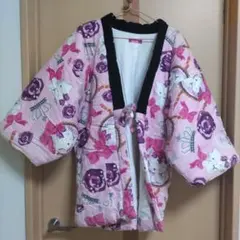【期間限定値下げ】　キティ　ちゃんちゃんこ　はんてん　カオハナキティ　新品未使用 メルカリ