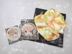 すとぷり るぅとくん 3点セット　缶バッジ　シュシュ