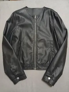 BouJeloud　ブラックレザージャケット Mサイズ