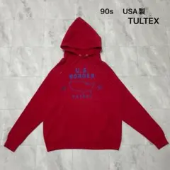 90s USA製 タルテックス スウェット パーカー アメリカ 国境警備局