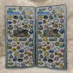 【正規品】　プチドロップステッカー　ふわふわとりのなかまたち　2点セット