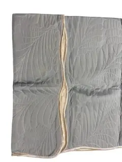 ソファーカバー 90*120cm 葉っぱ模様　グレー
