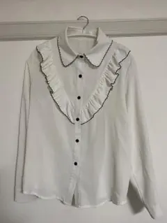 DreaMyLveRose 夢展望 フリル付きホワイトシャツ L サイズのサムネイル